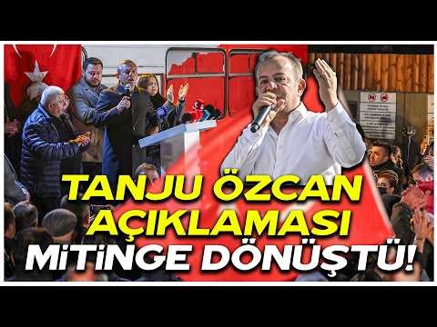 Özgür Özel’in gece yarısı Tanju Özcan açıklaması Bolu'da mitinge dönüştü!