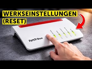 FRITZ!Box auf Werkseinstellungen zurücksetzen – Router komplett resetten | Tutorial