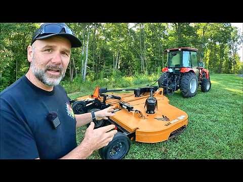 How to sharpen" bush hog" or rotary cutter blades and properly inspect and maintain