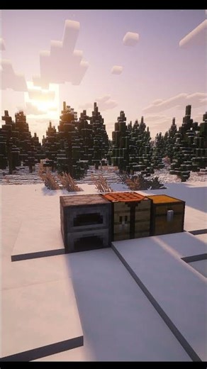 Best minecraft snow biome shaders? 🤔 #minecraft #shaders
