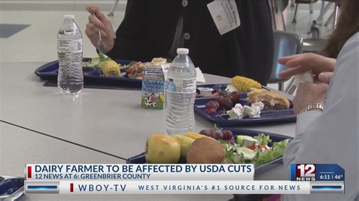 West Virginia dairy farmer to be affected by USDA cuts