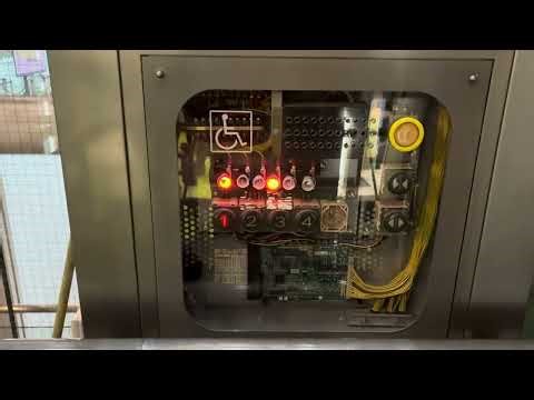 配線が見える！仙台市科学館の三菱エレベーター