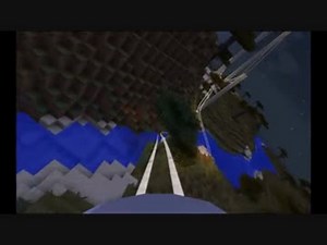 【minecraft】MODで自作ジェットコースターを作ってみた#1【ExRollerCoaster】