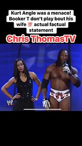 214K views · 5K reactions | Kurt Angle was a menace! Booker T don’t play bout his wife  actual factual statement #bookert #kurtangle #QueenSharmell #wwe #fyp #SmackDown | Chris Thomas Sr. | Facebook