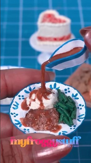 My Mini Food With HOT GLUE! Crafters Gotta Craft | DIY Make it Mini Food