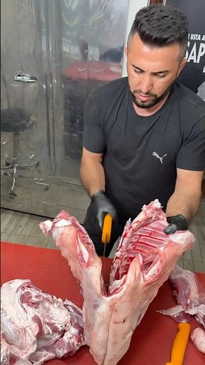 How to cut a lamb perfectly #master #butcher
