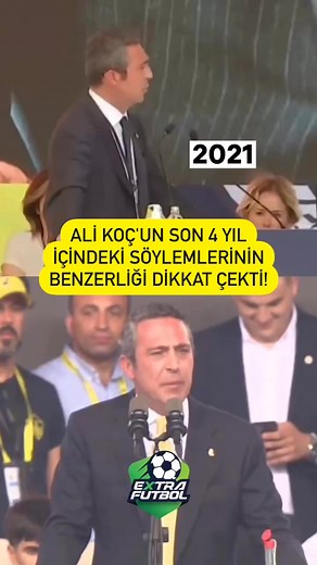 Fenerbahçe Başkanı Ali Koç'un 2021 ve 2024 seçimleri sonrası vadettikleri ve 'yapı' sözleri arasındaki benzerlik hakkında ne düşünüyorsunuz? | Extra Futbol