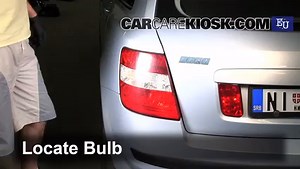 Reverse Light Replacement 2003 Fiat Stilo 5-Porte JTD 1.9L 4 Cyl. Turbo Diesel