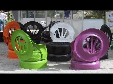 Creative Ways To Reuse Old Tires As A Garden Decoration Ideas