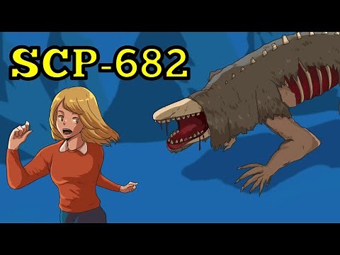SCP-682 Horror Story Animated (SCP Animation)