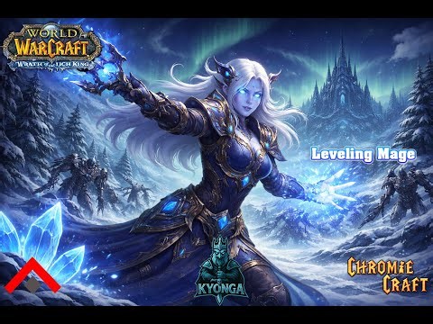 Solo Leveling mage wotlk (wow 3.3.5a) (day 2)