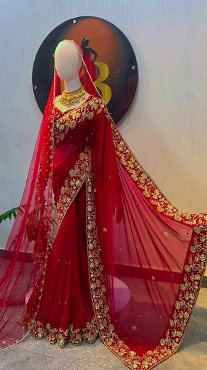 Luxury Bridal Saree Set Collection at KB Fashion Studio
