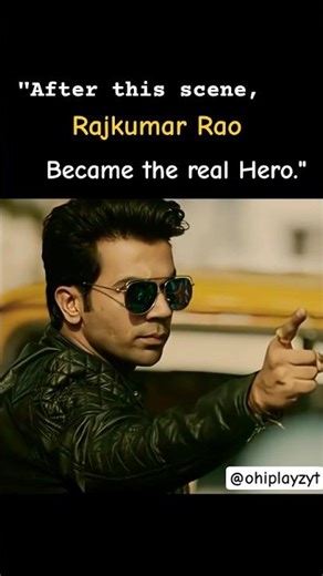 “This scene made Rajkummar the lead.”||#bollywood​ #shorts​