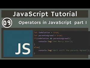 09. Operators in JavaScript Part 1 | javascript tutorial | UiBrains | NAVEEN SAGGAM