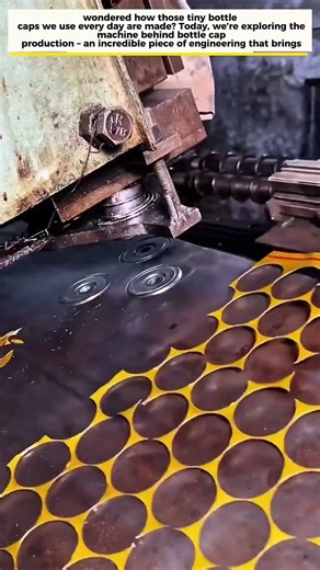 How Bottle Cap Manufacturing Machines Work | Educational Short