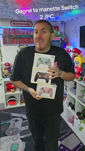 Gagne ta manette, Switch deux, compatibles PC #nintendo #switch #gaming #gamer #retrogaming