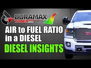 Air to Fuel Ratio in a Diesel