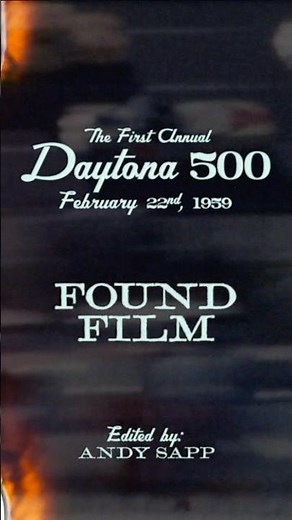 1959 Daytona 500 (Found Film Footage)