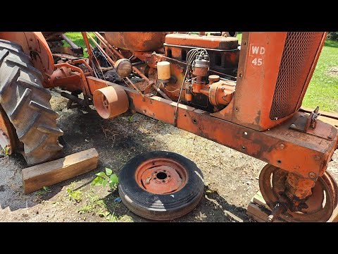1953 Allis Chalmers Restoration Prep Work