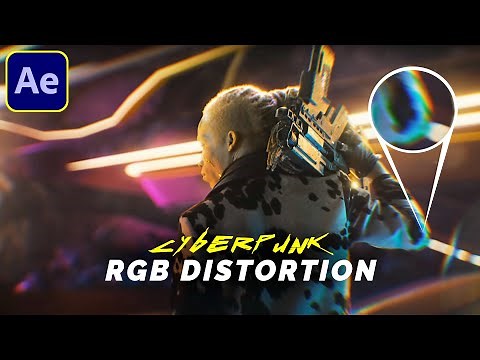 Cyberpunk RGB Distortion | Adobe After Effects Tutorial