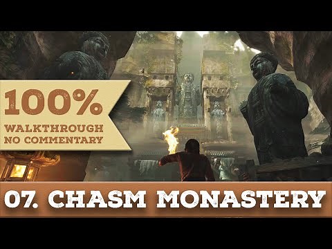 Tomb Raider 2013 Walkthrough [1440p] (100% Completion,Hard) part 7 CHASM MONASTERY
