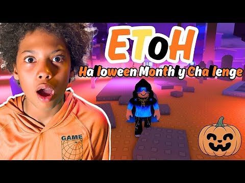 EToH Roblox Halloween Event | Beating My FIRST Monthly Challenge!