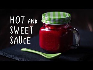 How to make raspberry sauce | Sweet and spicy recipe