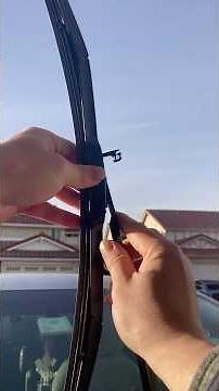 How to Replace Toyota Sienna Front Windshield Wiper Blades