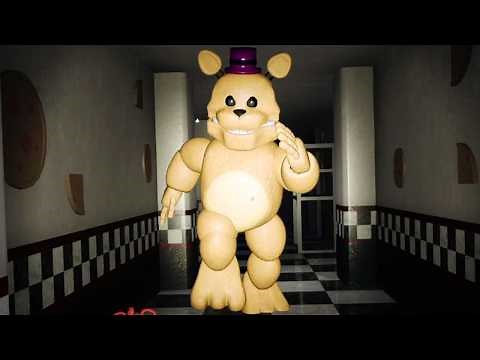 FREDBEAR IS SPRINTING AFTER ME THROUGH THE DINER..
