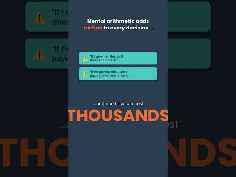 Shift-Based Businesses Have a Scheduling Problem No One Talks About