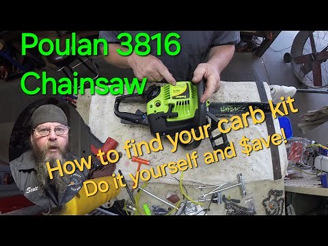 Poulan 3816 Chainsaw-How To Refresh The Carb