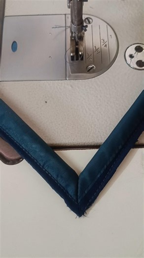 Perfect V-shape stitching easy trick ✂️🧵