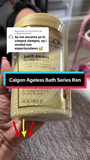 Respuesta a @arletysescalona4 #Calgon Ageless Bath Series Ren#tiktokholidayhaul #manicuristacubana🇨🇺 #manicuristaprincipiantes