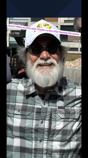 Next video “who is butch hibbs?” And why does his beard turn into a Santa beard on his way out? different glasses, different colored shirt. #founder #church #lookalike | Brittni Vogt