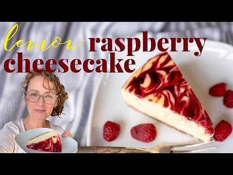 Bake an Easy Lemon Raspberry Cheesecake with Me!