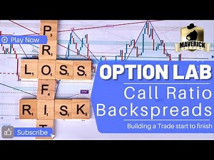 Option Lab - Call Ratio Backspread Strategy - Live setup from start to finish