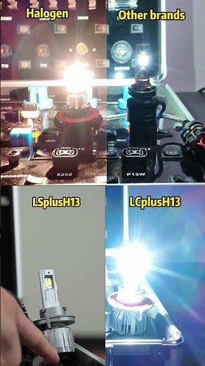 Brightest LED Headlights vs Halogen Tested!