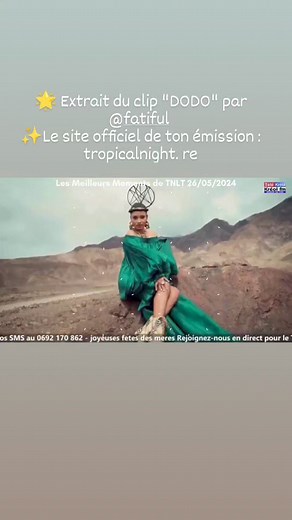  extrait du clip "Dodo" par Fatima Altieri ✨Le site officiel de ton émission : tropicalnight. re #emissiontv #reunion #Connexion #miami #Haiti #fatima #dodo #artist #decouvertemusicale #music | Télé Kréol & Kréol fm | Facebook
