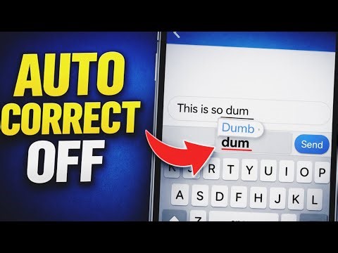 ￼How to turn off AutoCorrect while typing in iPhone