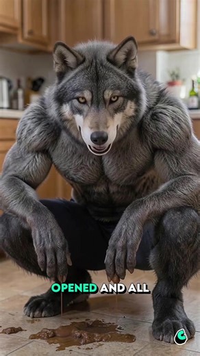 I have a mess to clean up now. I’ll lick it up #werewolf #poop #unhinged #brainrotcore #cleaningtok