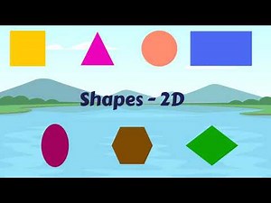 Learning 2D Shapes | Shapes for Kids | 2D Shapes for Kids