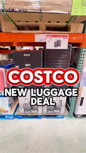 🧳 NEW Costco luggage deal! IPACK 2-Piece Hardside Luggage Set is $30 OFF = $129.99 🙌 Valid through 2/22 — great time to grab a fresh set before your next trip! ✈️ ➡️ Follow for more daily Costco finds Share with anyone who needs new luggage!#costcofinds #costcodeals #travelessential #luggageset #costcobuzz | CostcoBuzz
