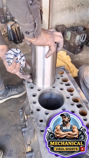 Local Mechanic’s Perfect Liner Install Engine Fit So Smooth It Feels Unreal #shorts #liner #liner