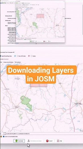 Downloading Layers in JOSM