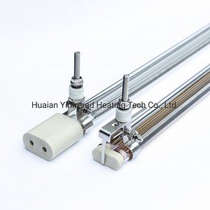 [Hot Item] Fast Infrared Quartz Medium Wave Heat Lamp with Ceramic Coating