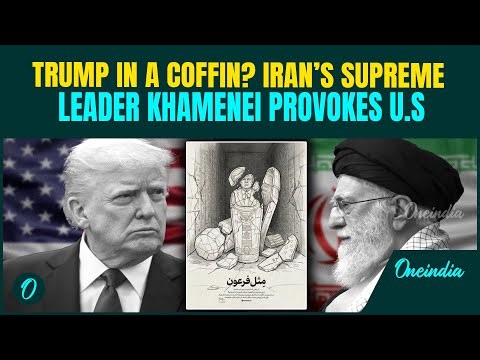 Khamenei WANTS Trump DEAD? Flaunts CHILLING ‘Trump in Coffin’ Image as US Vs Iran War EXPLODES