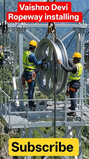Vaishno Devi New Passenger Ropeway Construction Update 2026 🏗️#vaishnodevinavratri #travel#funny