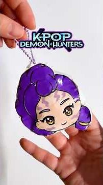 ⭐️ DIY Tutorial⭐️ Huntrix Rumi Paper Squishy 💜 K-Pop Demon Hunters #howto #kpdh #papercraft #craft