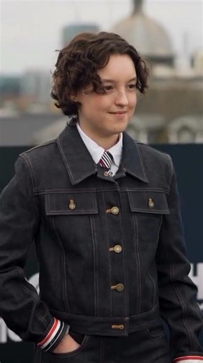 Attending the HBO Max Experience London photocall at Piccadilly Lights on March 24, 2