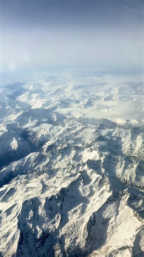 Flying over the beautiful Alps #travel #alps #europe #explorer
